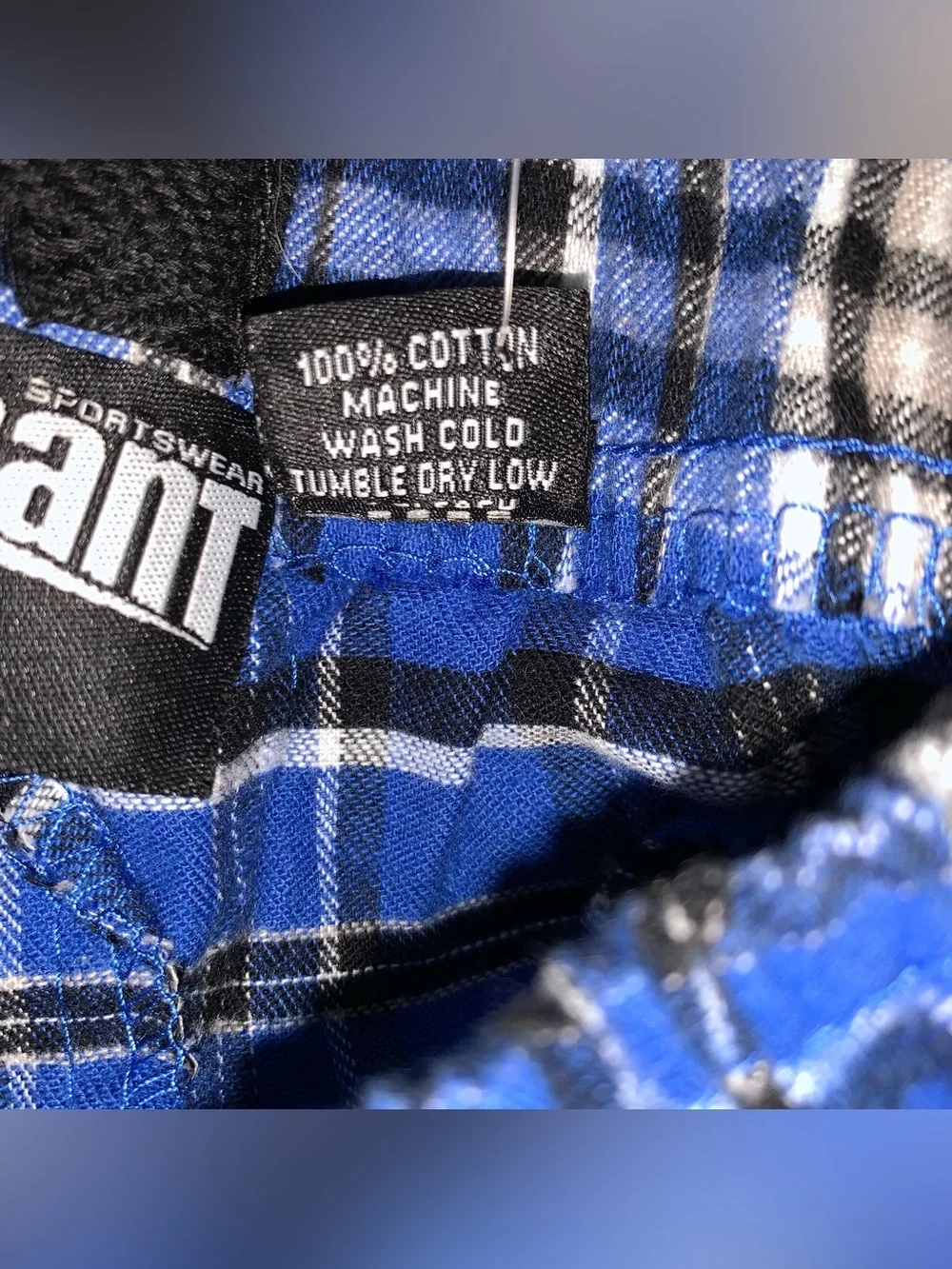 YOUTH Pennant Sportswear  flannel pants/ boys Pj's plaid 